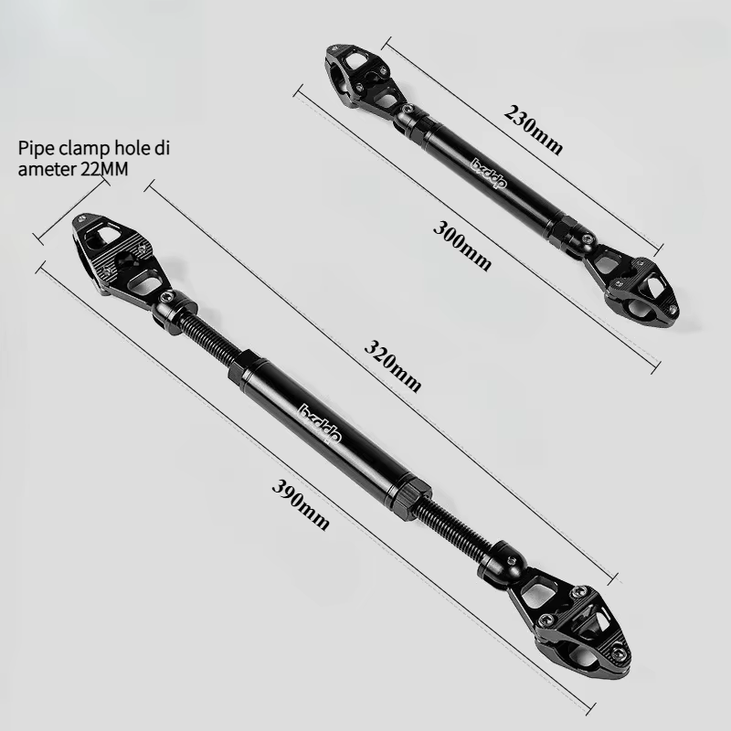 Support d'extension universel pour guidon de moto