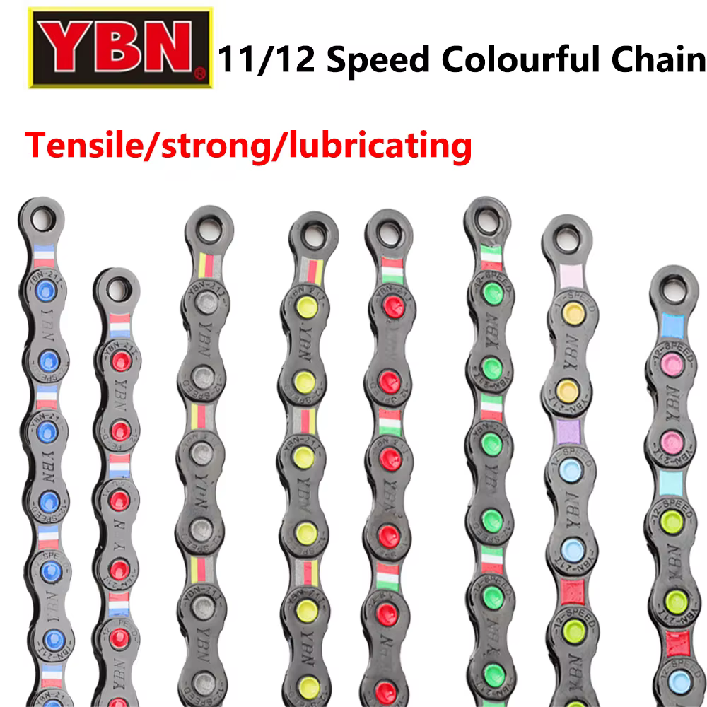 YBN chaîne de vélo 11 12 vitesses vtt chaînes