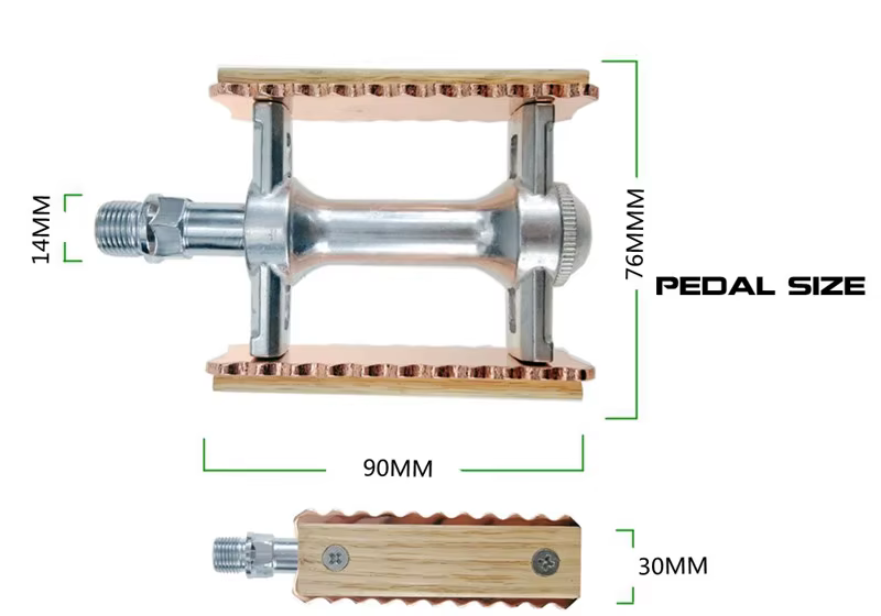 Pédales ultralégères en alliage d'aluminium pour vélo de route et VTT