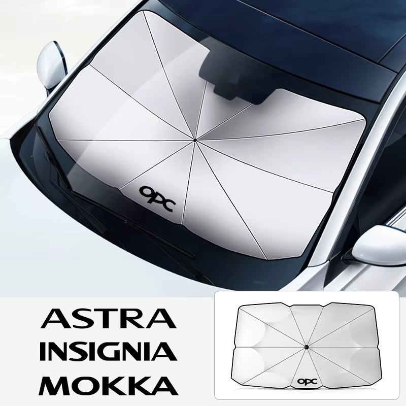 Parapluie de pare-brise avant de voiture, accessoires de pare-soleil adapté pour Opel ASTRA Combo CORSA OPC OPCline Crossland-X Tigra