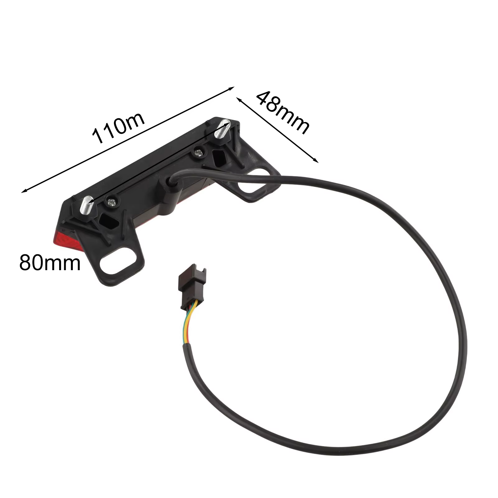 Feu arrière de vélo électrique 36-60V