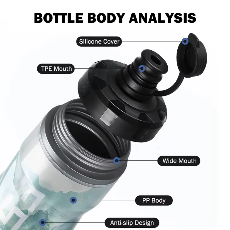 ESLNF bouteille d'eau automotrice de grande capacité isolée Iceberg vélo