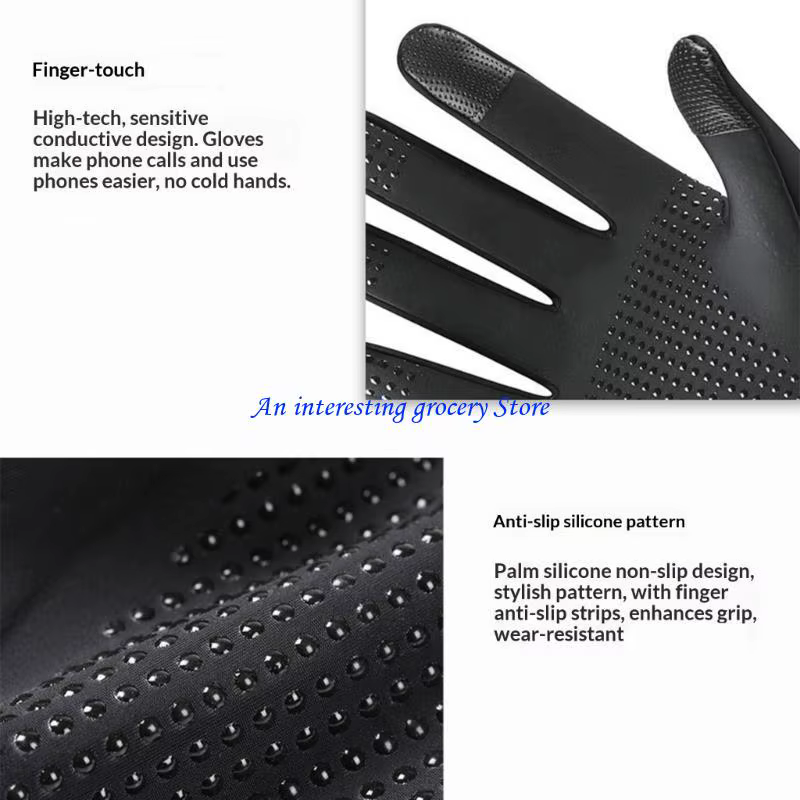 Gants chauffants 652D pour hommes femmes