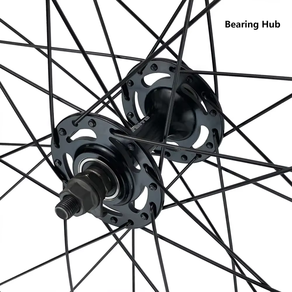 Jeu de roues MAGICBROS Fixie pour vélo de piste, freins V, 40MM 60MM, roues clincher pour vélo à vitesse unique, jeu de roues 700C pour vélo à pignon fixe