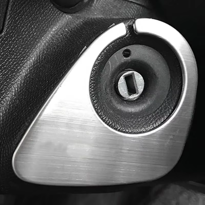 Anneau de bouton de démarrage, accessoires de voiture, couvercle de décoration, garniture à paillettes d'allumage pour Peugeot 2008 208 308 408 508 3008
