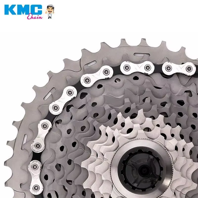 Chaîne de vélo KMC X8 X9 X10 X11 X12 pour route/VTT 8v 9v 10v 11v 12v 118L 126L