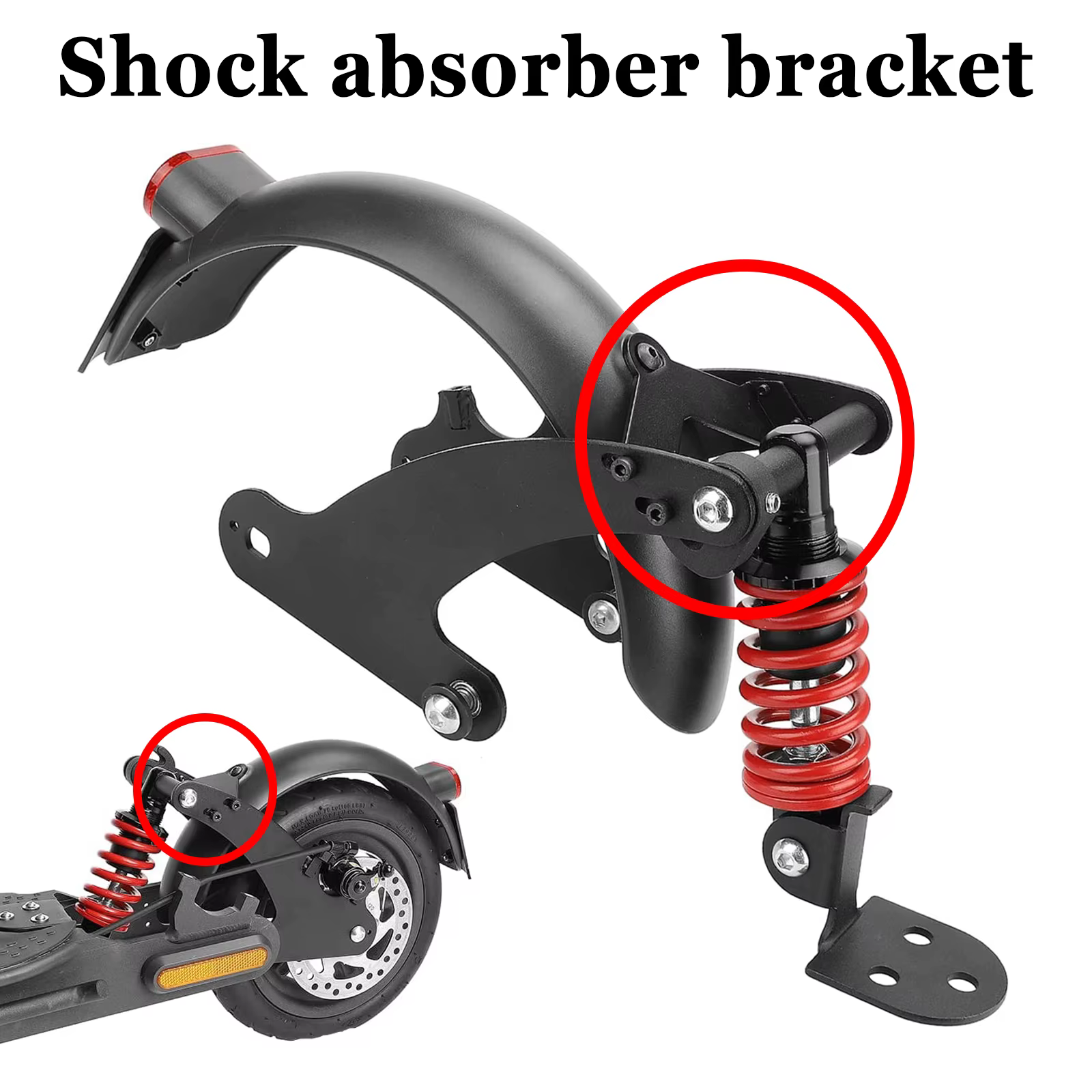 Support d'amortisseur de Scooter