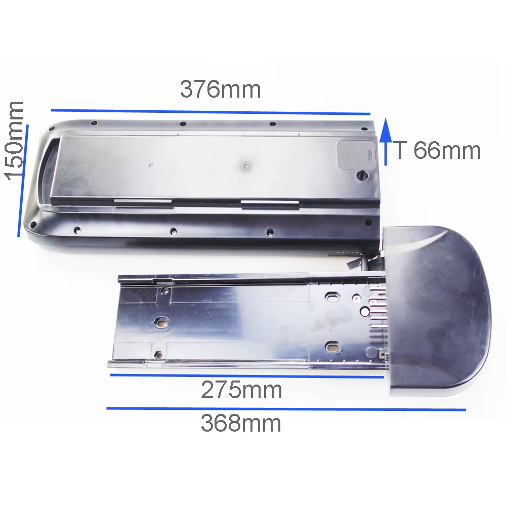 Batterie de vélo de ville de support arrière Li-ion 36V 10.4AH 12.8AH 14AH pour remplacer Phylion XH370-13J Wall-ES