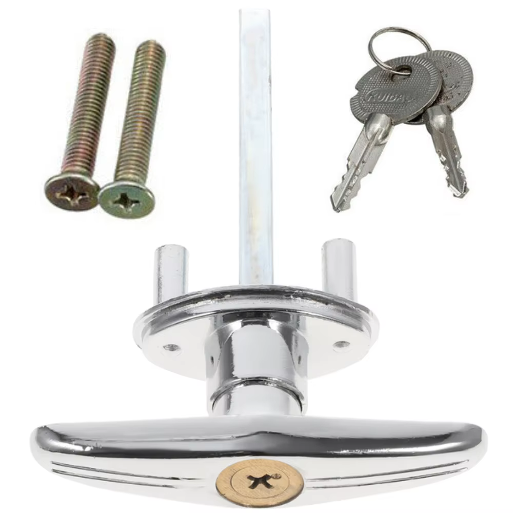 Pièces de porte de garage, Serrures de volet roulant, Accessoires de porte de garage, Serrure d'urgence à tirette, Serrure à tirette à âme en acier