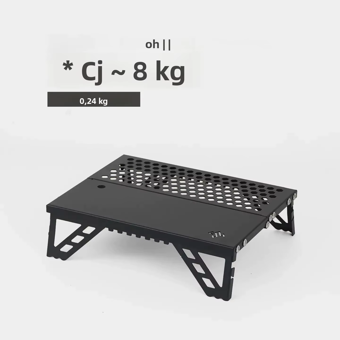 MOUNTAINHIKER – Mini Table pliante d'extérieur, ultralégère, Portable, petite Table de poche, pour barbecue, alpinisme, pique-nique, en alliage d'aluminium