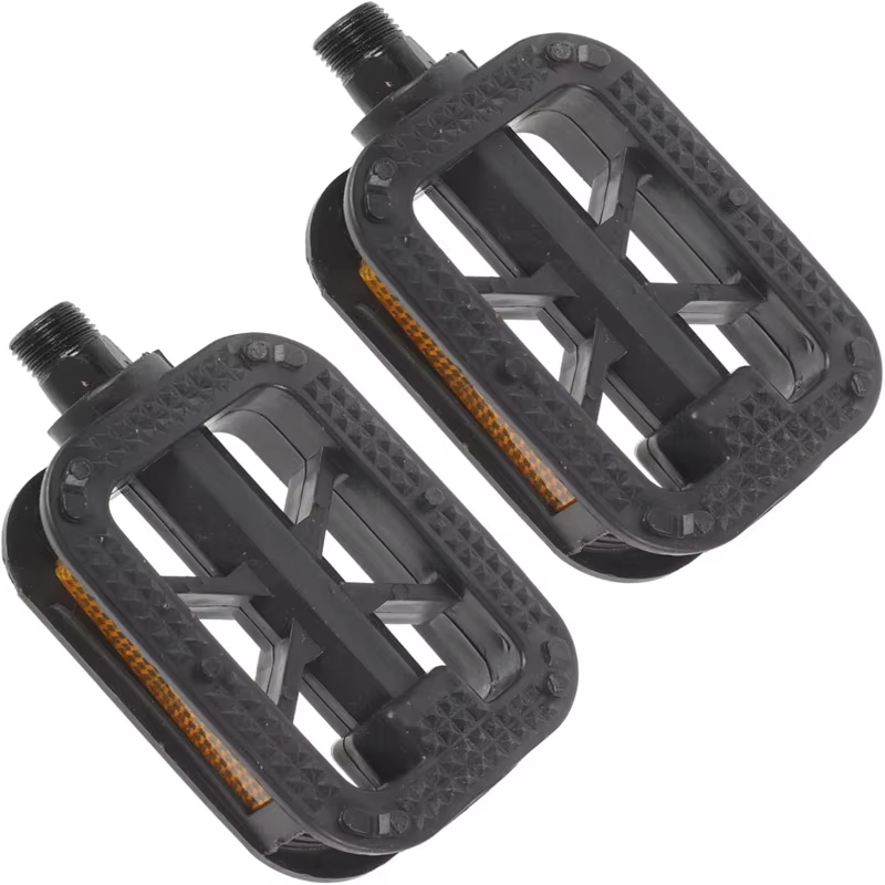 Une paire de pédales de vélo ultralégères à plateforme plate pour VTT