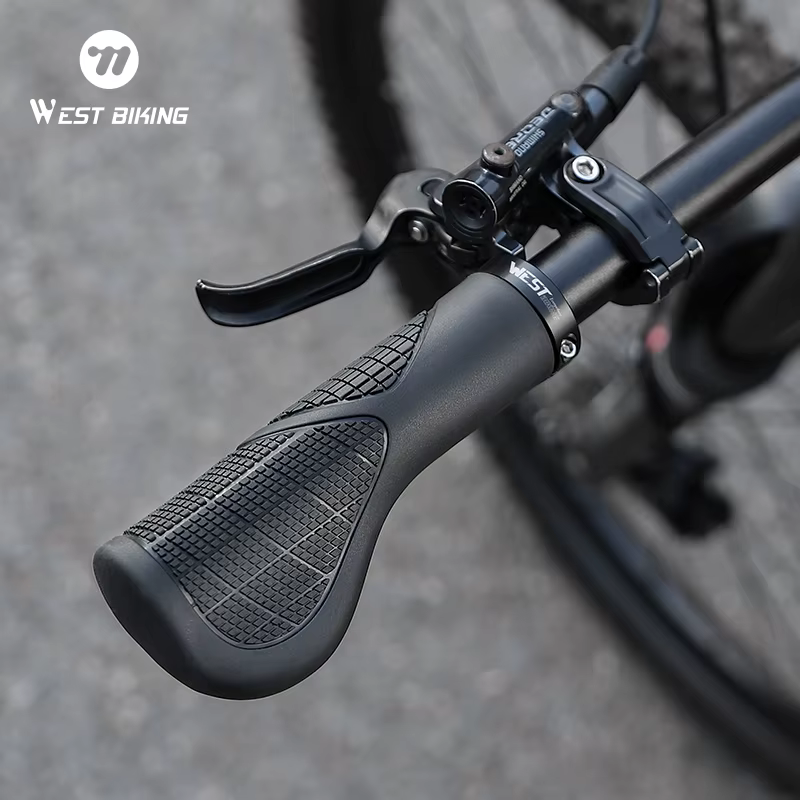 WEST BIKING Poignées de vélo ergonomiques antidérapantes et absorbant les chocs