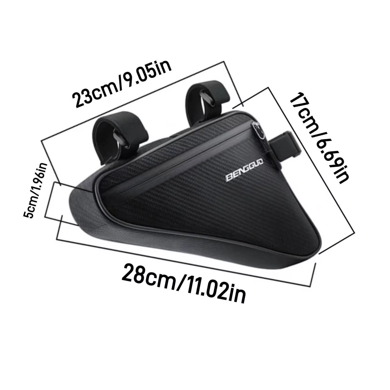 Sac triangulaire pour vélo, sac pour VTT, sac pour tube supérieur de vélo de route, sac de cyclisme, équipement de cyclisme