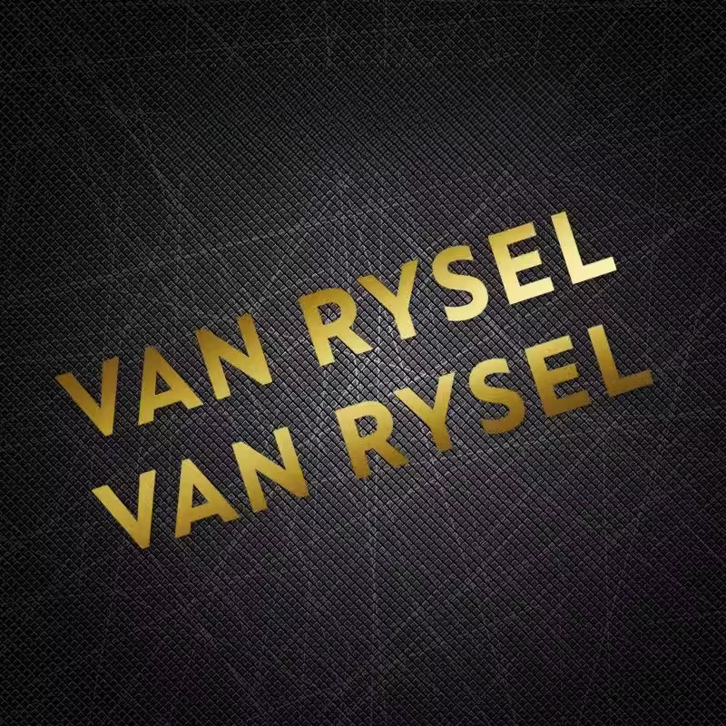Autocollant réfléchissant pour cadre de vélo de route VAN RYSEL