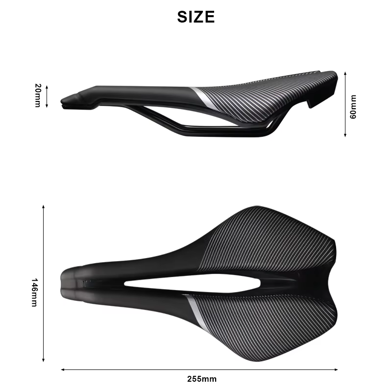 Selle creuse pour vélo de route