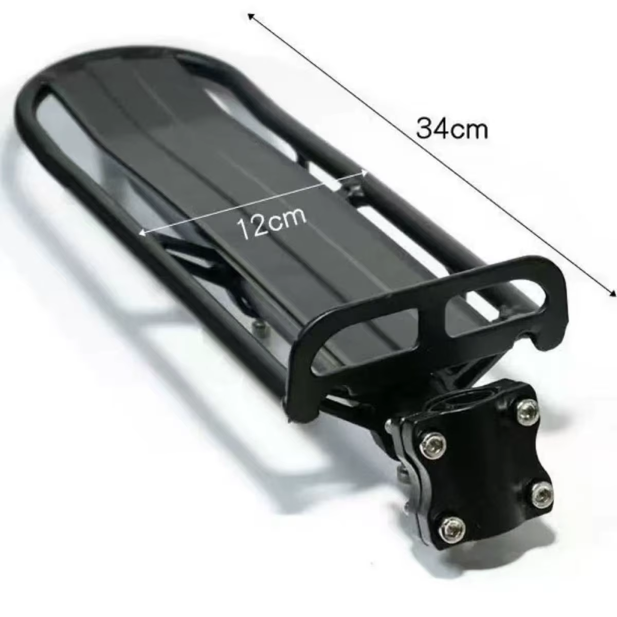 Porte-bagages de vélo en alliage d'aluminium