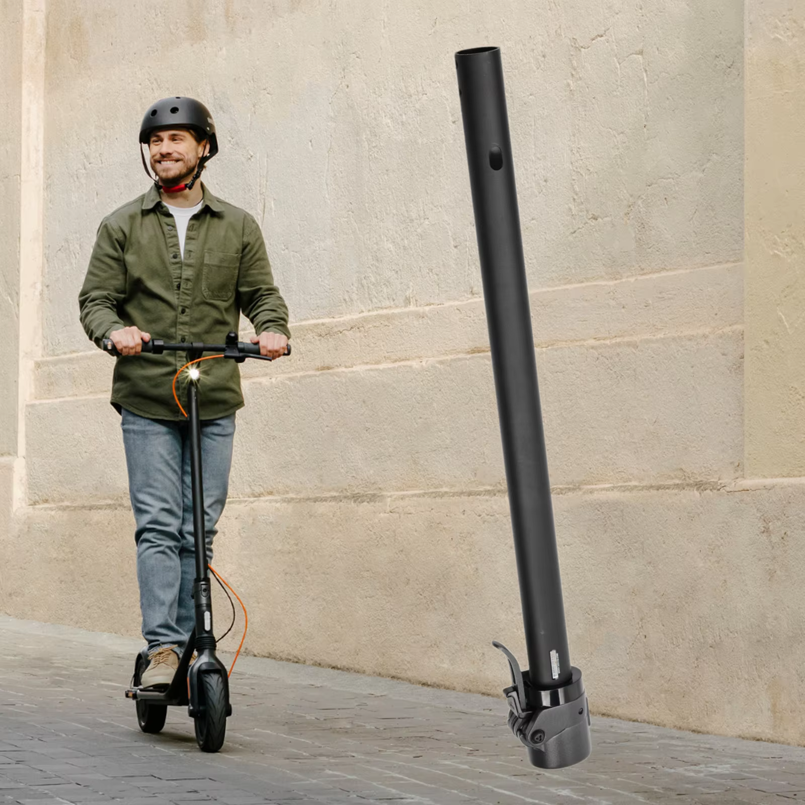Tige pliante originale pour Scooter électrique Segway Kickscooter F2 Pro