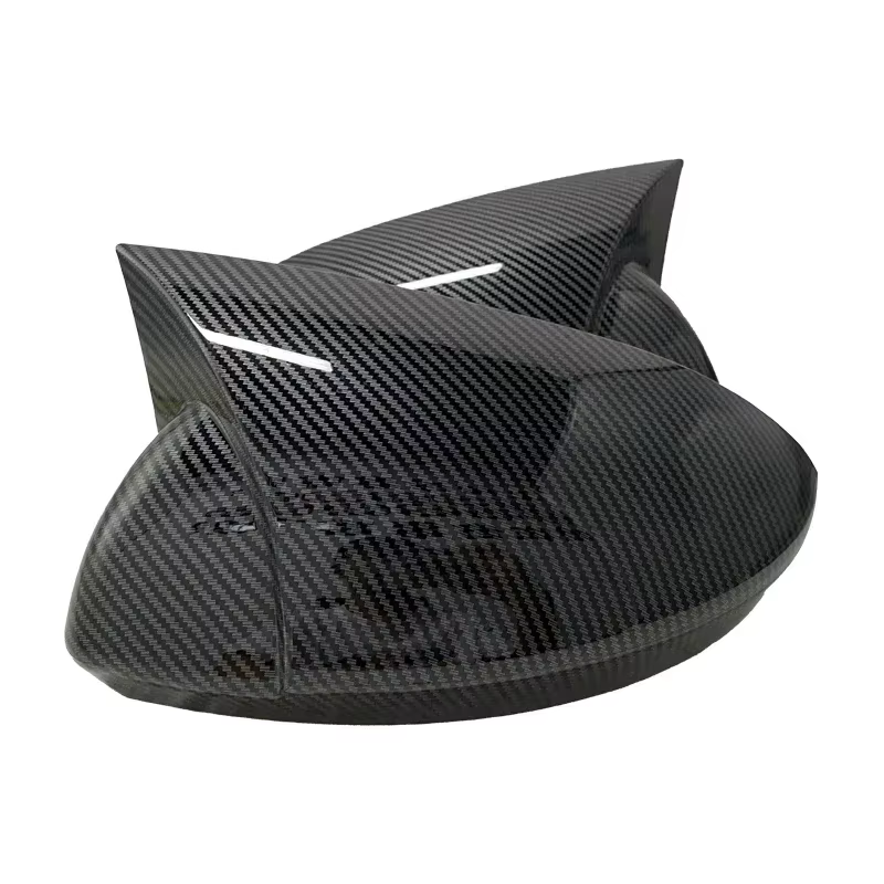 Pour Renault Megane 4 2016 2017 2018 2019 2020, accessoire de coque de rétroviseur, étui noir brillant, protection de voiture
