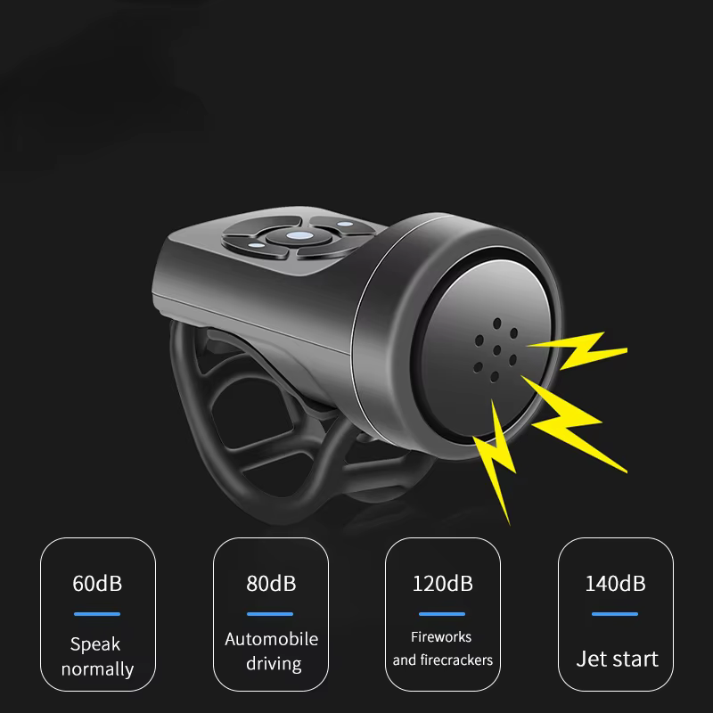 Sonnette électrique aste pour vélo et moto