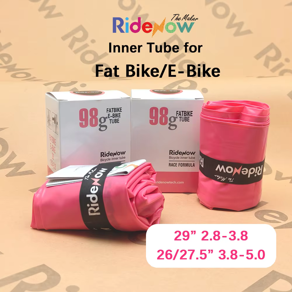 Chambre à air TPU pour Fat Bike 29/26/27.5 622/559/584 RIDENOW pour VTT électrique et Fat Bike