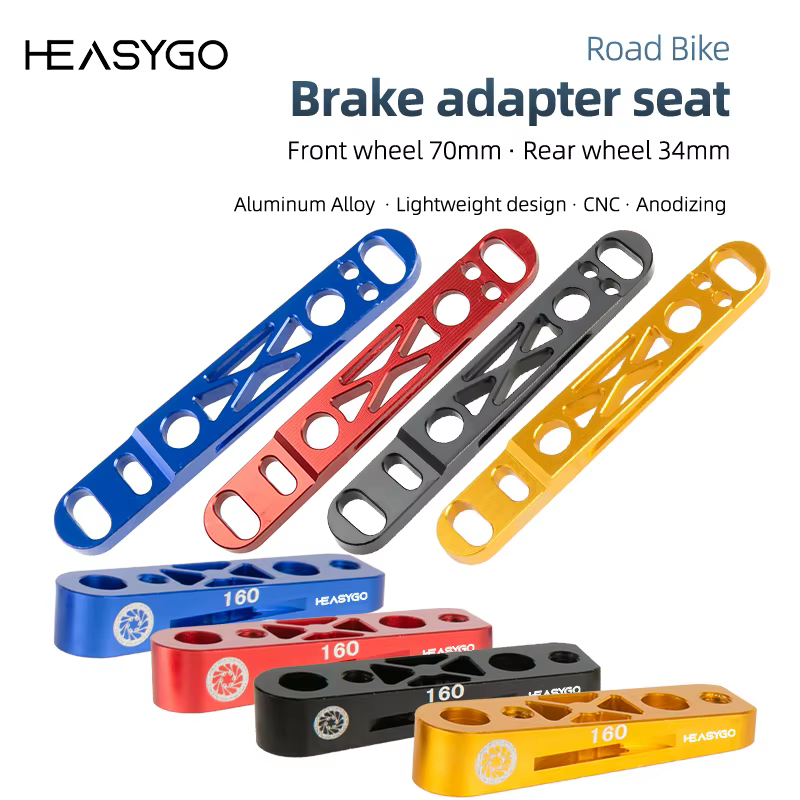 Adaptateur de frein à disque à montage plat pour vélo de route