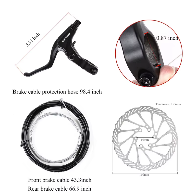 BUCKLOS partie de frein de vélo freins