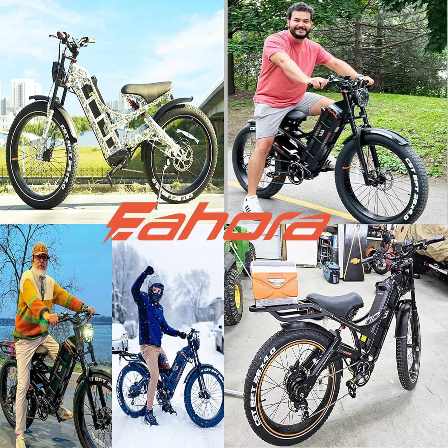 Vélo électrique Eahora JYF