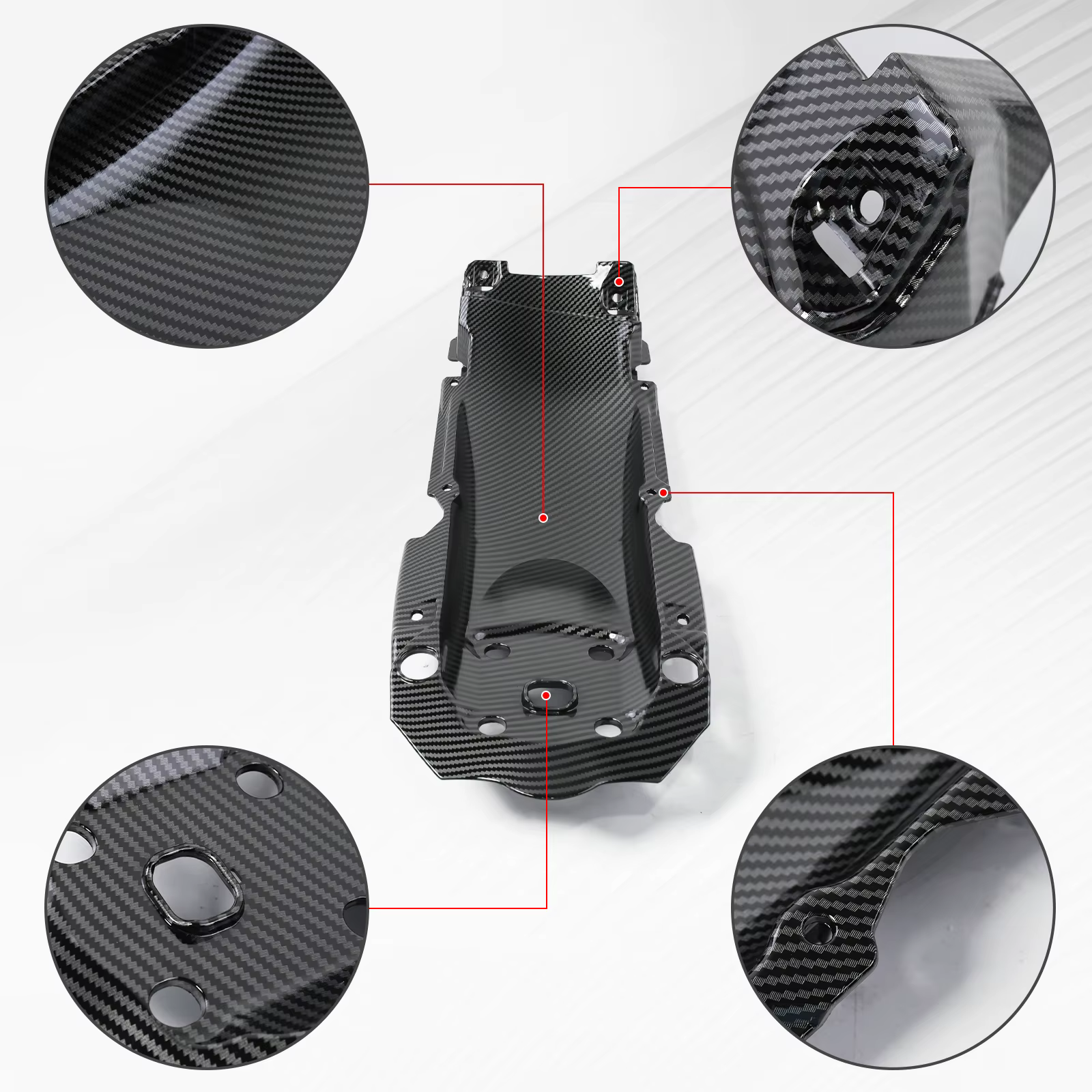 Roue arrière en Fiber de carbone pour Surron Ultra Bee
