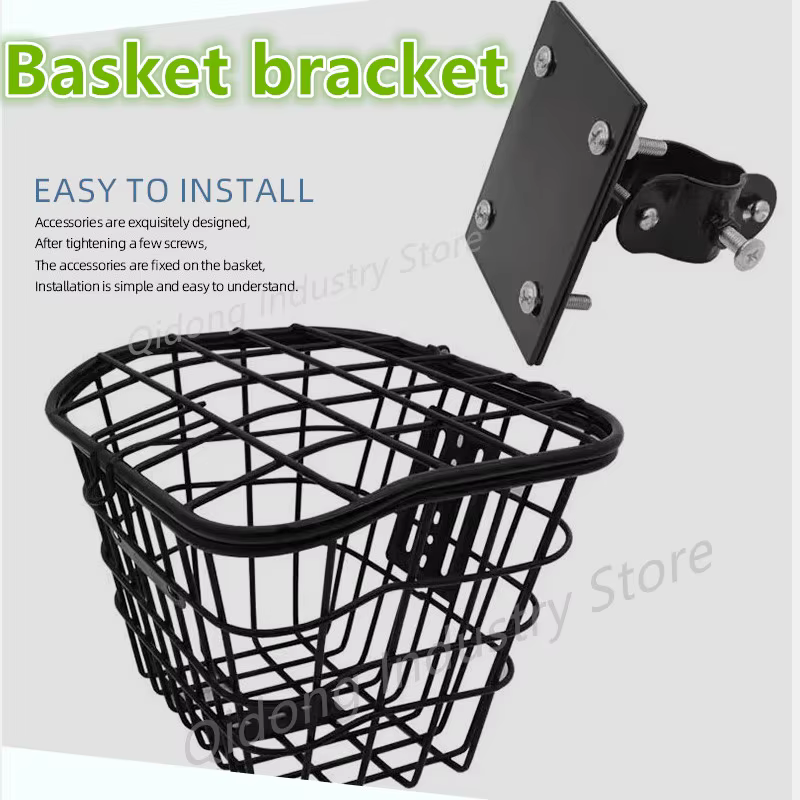 Support de fixation pour panier de vélo