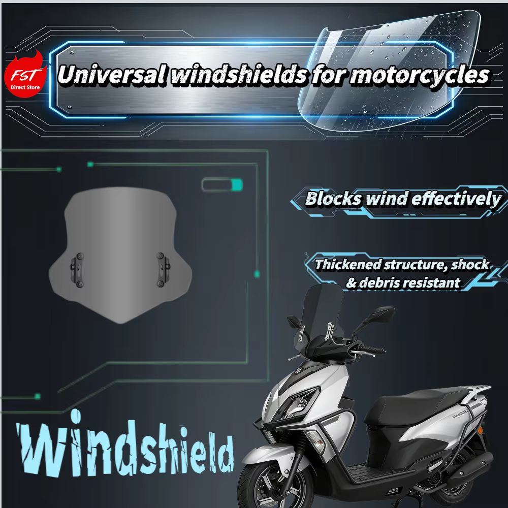 Pare-brise universel amélioré pour scooter