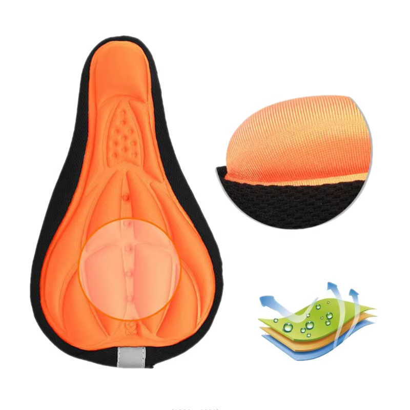 Nouvelle housse de selle de vélo 3D souple