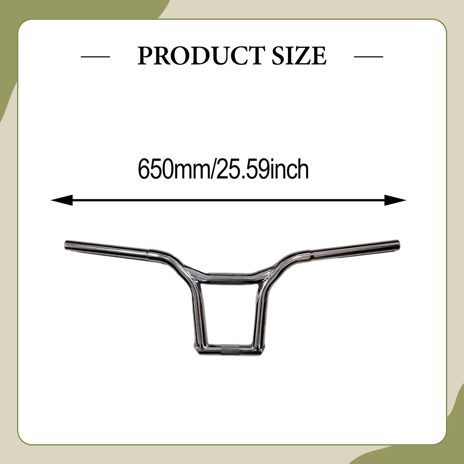 Guidon de vélo de route en métal
