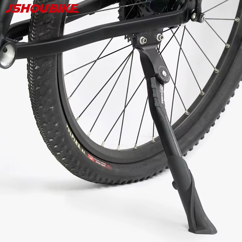 JSHOUBKE jambes de vélo réglables courtes épaissies en alliage d'aluminium E-bike stable durable