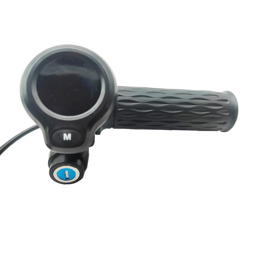 E-bike e-scooter torsion accélérateur 24V 36V 48V 60V 72V avec vitesse LCD affichage interrupteur poignées de guidon pour vélo électrique Scooter