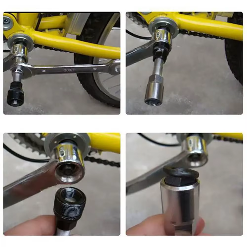 DOMEN extracteur de réparation de manivelle de vélo dissolvant de support inférieur