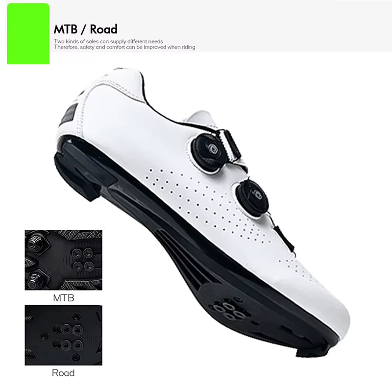 Nouvelles chaussures de cyclisme pour hommes