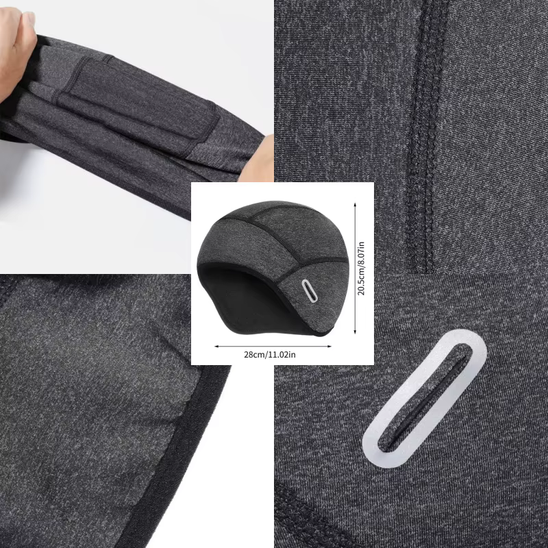 Bonnet d'hiver chaud pour cyclisme
