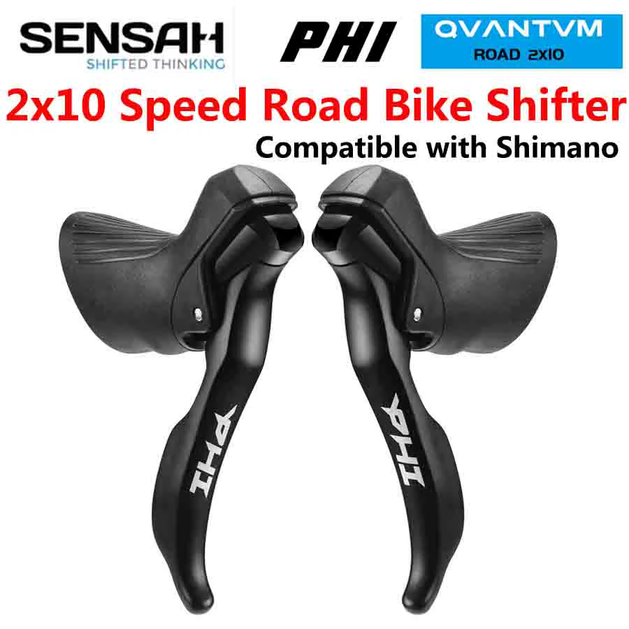Manettes de vélo de route SENSAH STI 2x7 2x8 2x9 2x10 2x11 vitesses
