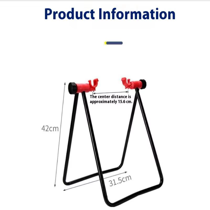 Support de stationnement vertical triangulaire pour vélo