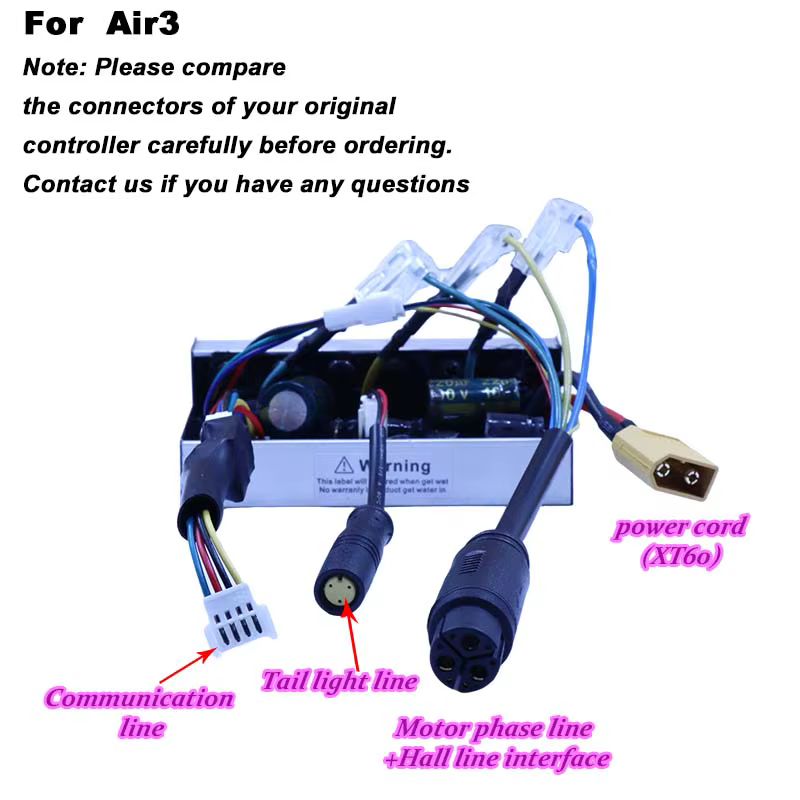Nouveau contrôleur 1200W pour trottinettes Pure Advance/Air3/Air4