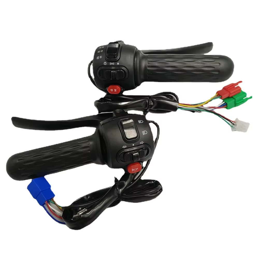 Ensemble de poignées de direction pour scooter électrique