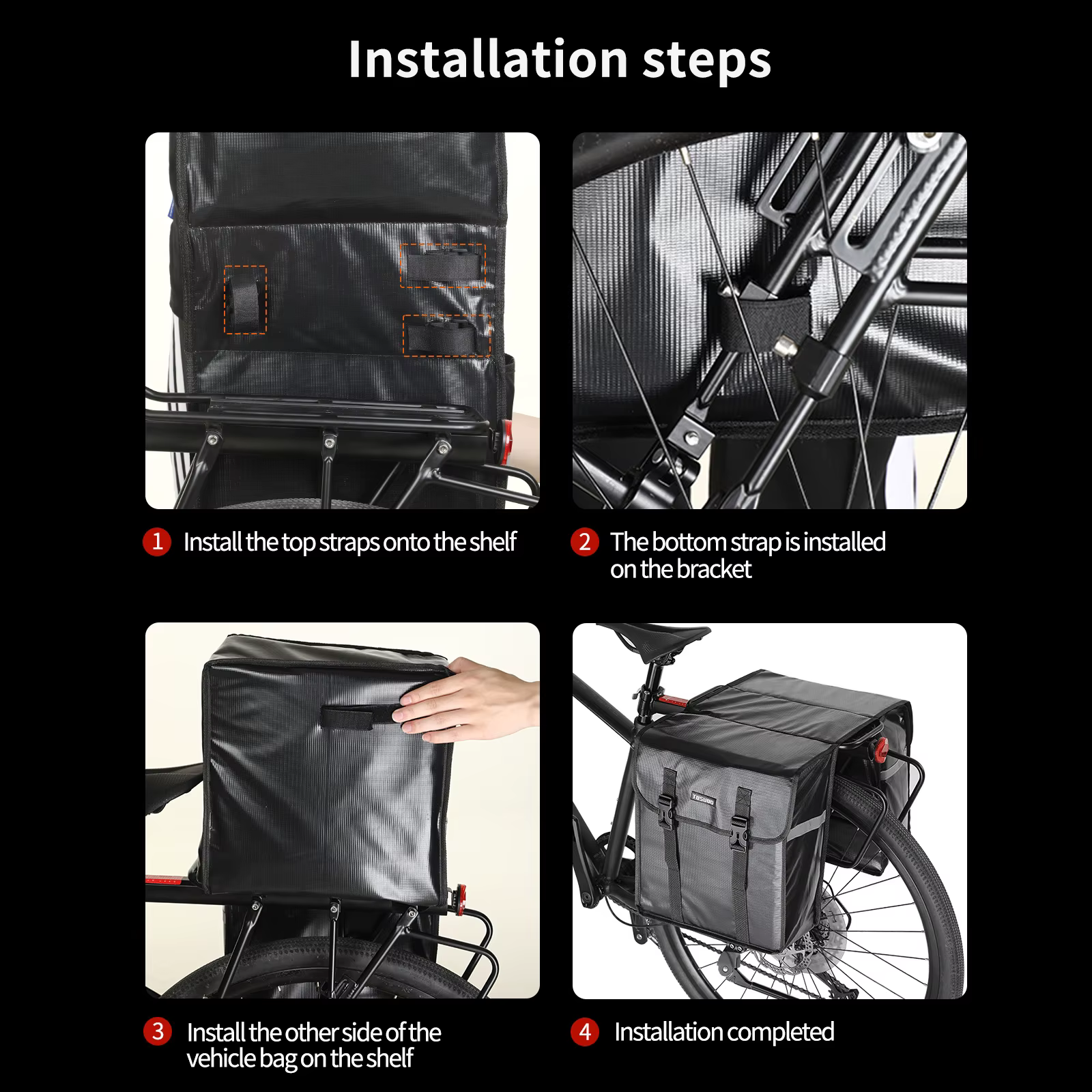 Sacs de Selle de Vélo TOSUOD