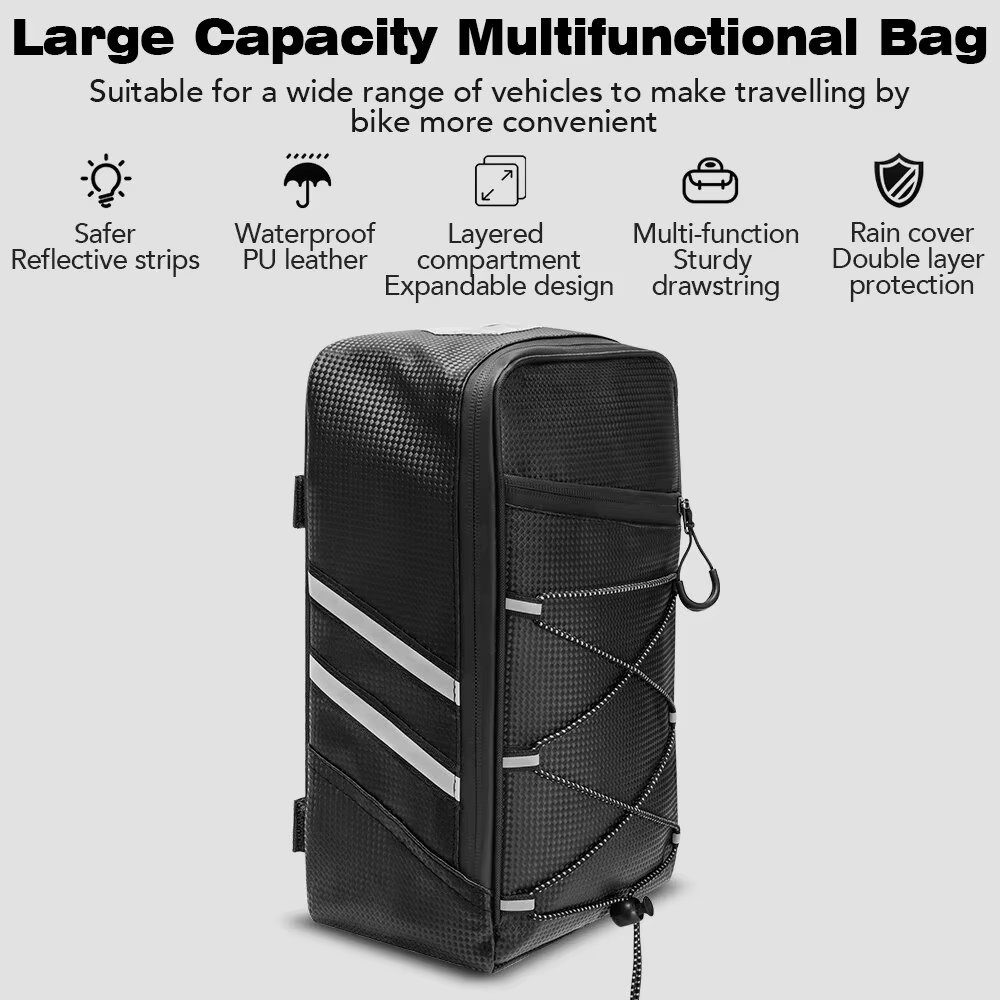 Sac de siège arrière de vélo