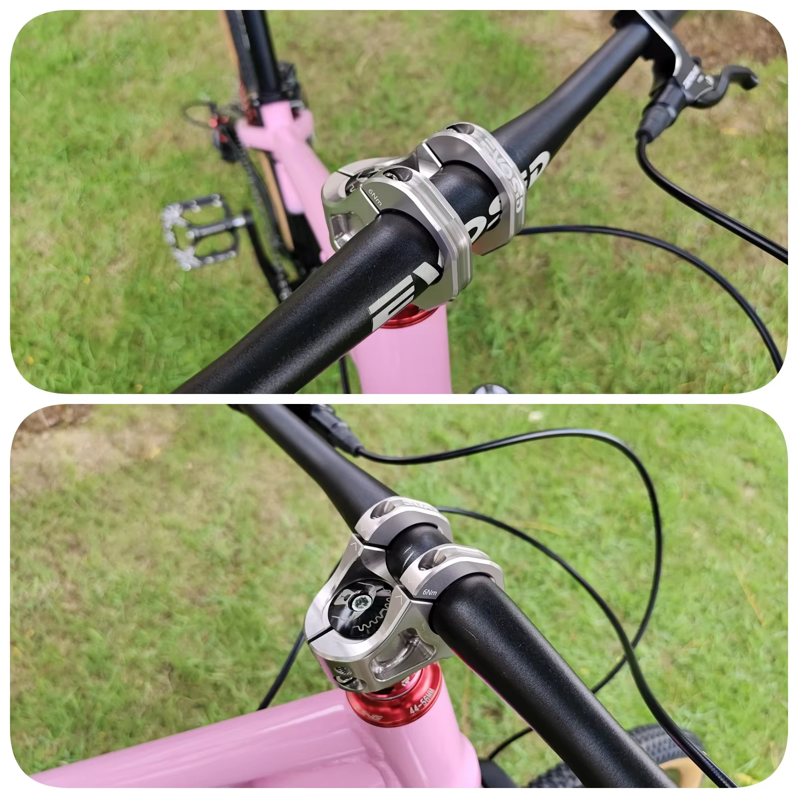 EVOSID tige de vélo de montagne 31.8mm pont