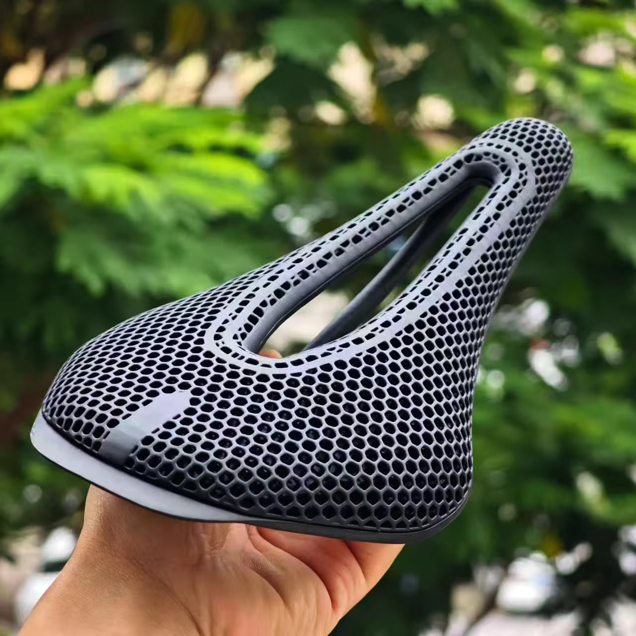 GOLDIX selle de vélo ultralégère impression 3D base en fibre de carbone