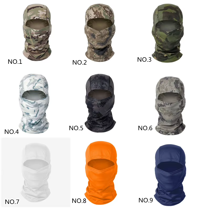 Cagoule militaire coupe-vent pour vélo