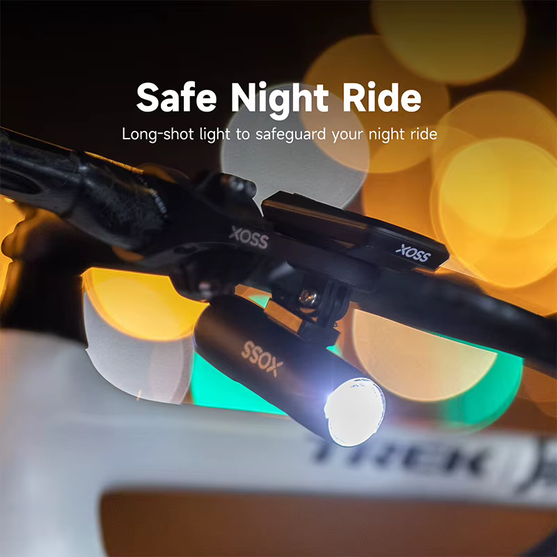 XOSS XL400 800 Lampe de vélo en aluminium