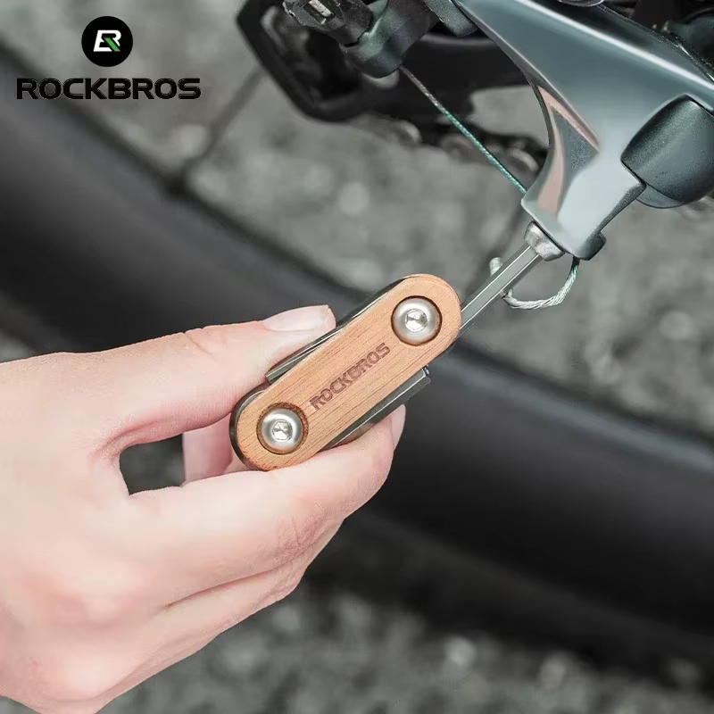 ROCKBROS 8 en 1 outil de réparation de vélo Portable