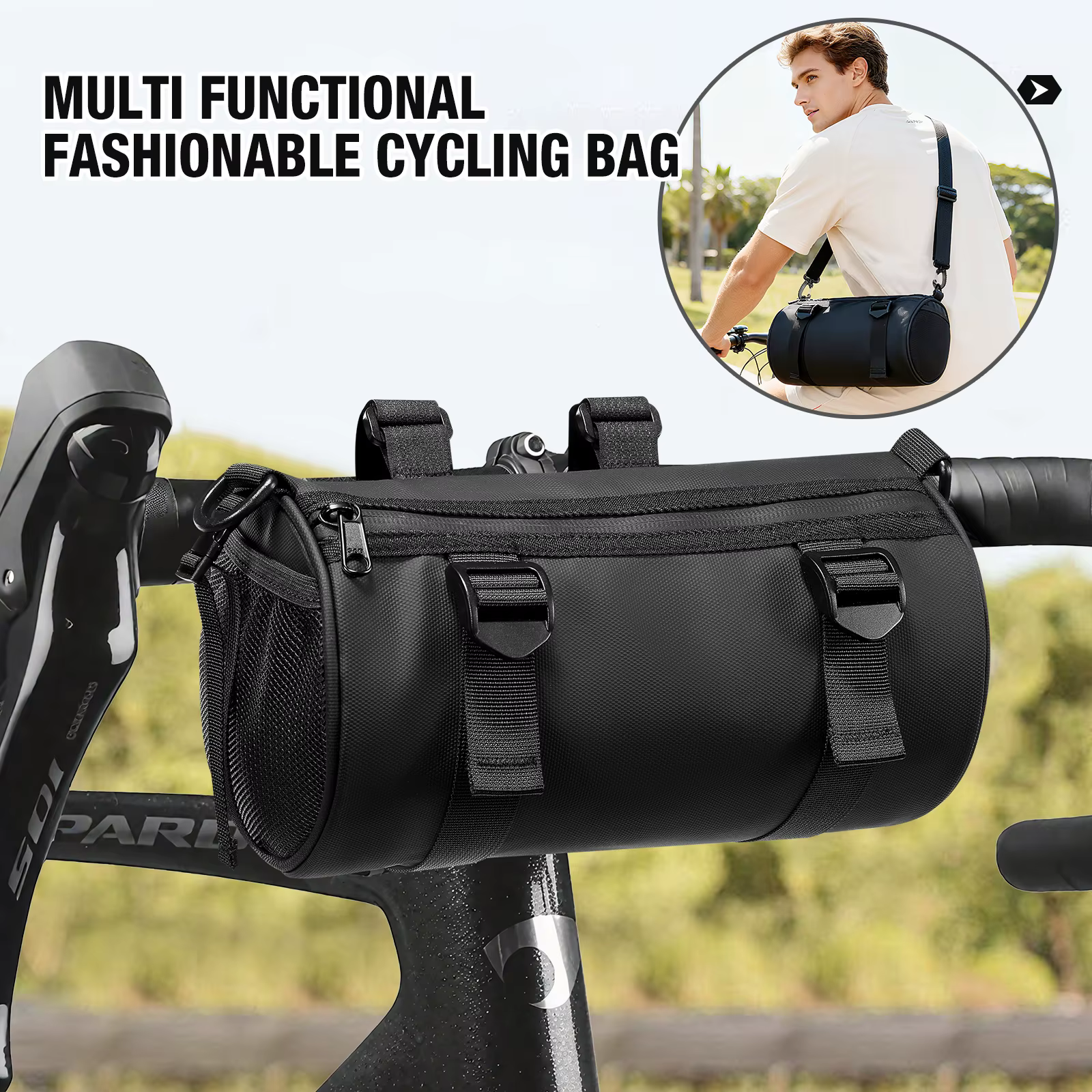 Sac de guidon avant de vélo de plein air