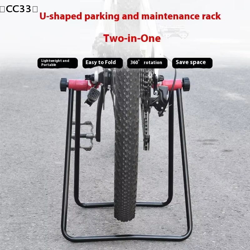 Support de stationnement vertical triangulaire pour vélo de route
